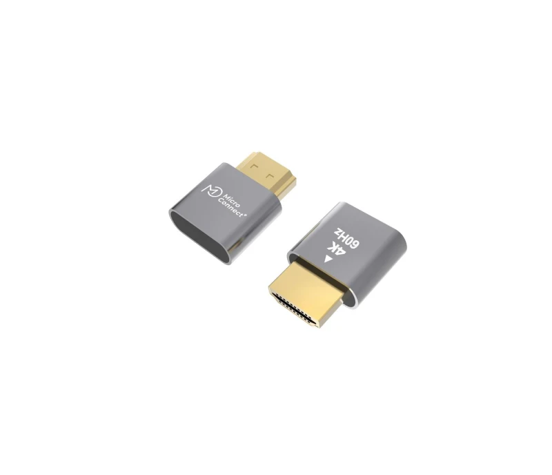 Image of Microconnect 4K HDMI Dummy. Grey