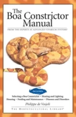Image of boa constrictor manual vosjoli philippe de klingenberg roger and ronne jeff