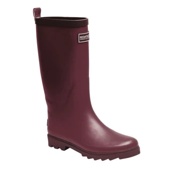 Image of Regatta Lady Fairweather Cosy Welly - Clret/Americ