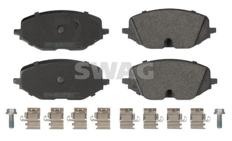 Image of Brake pad set SWAG 33 10 7800