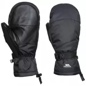 Image of Trespass Unisex Adults Adarek Leather Ski Mitt (L) (Black)