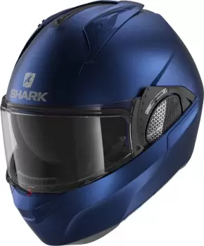 Image of Shark Evo-GT Blank Helmet, blue, Size L, blue, Size L