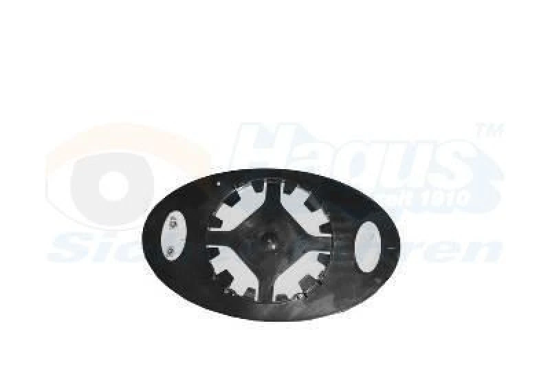 Image of VAN WEZEL Wing mirror glass VAN WEZEL 0502837