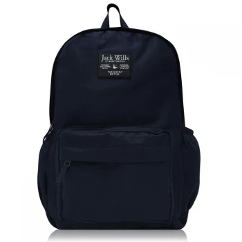 image of Jack Wills Kids Mr Wills Backpack - Navy