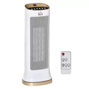 Image of HOMCOM Ava Flame Effect Electric Fireplace Heater