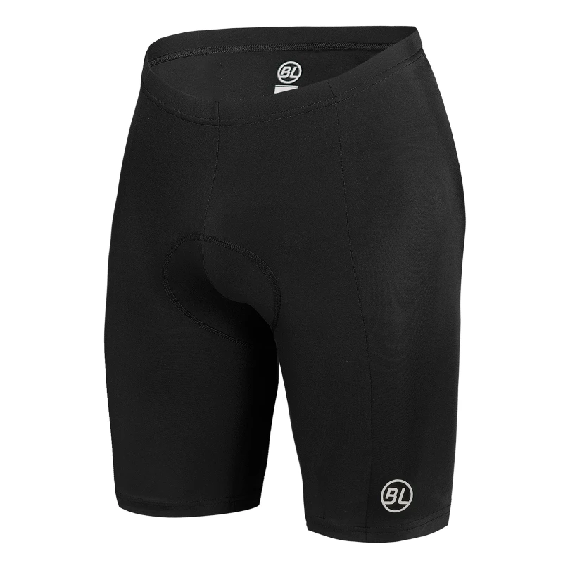Image of Bicycle Line Mens Kermesse Knee Length Slim Fit Road Shorts Black male Small