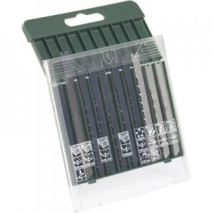 Image of Bosch Jigsaw Blade Set Wood & Metal Cutting 10 Piece 2607019461