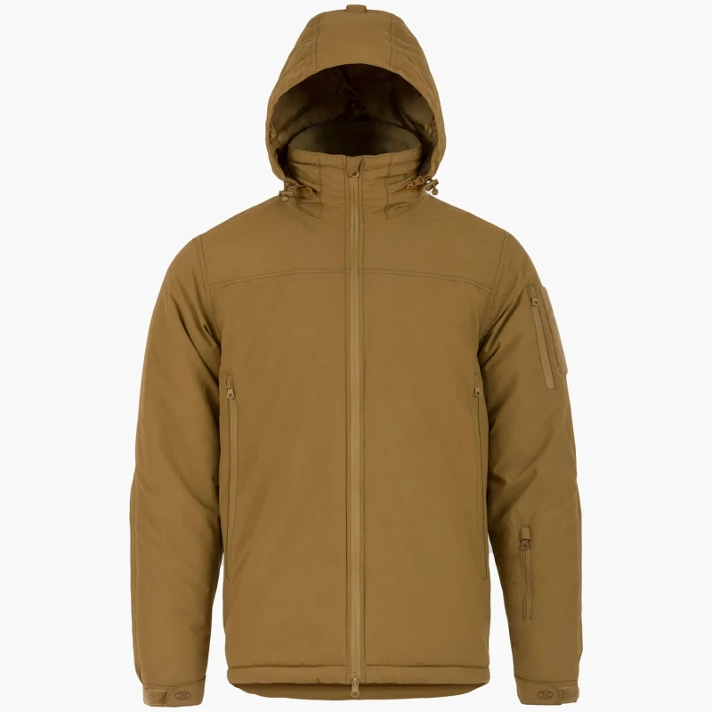 Image of Waterproof waterproof jacket Highlander Stryker Beige Male S