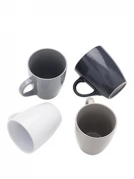 image of Sabichi Set Of 4 Textured Mugs