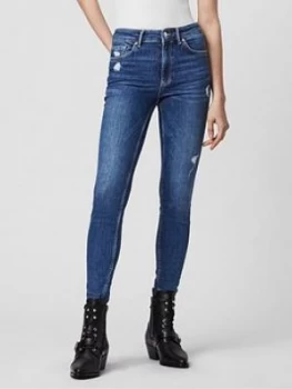 Allsaints Dax Skinny Jeans - Blue