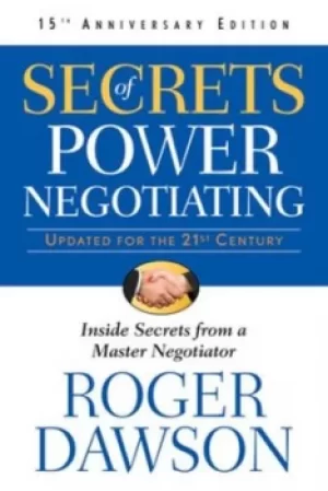 Image of Secrets of power negotiating by Roger Dawson