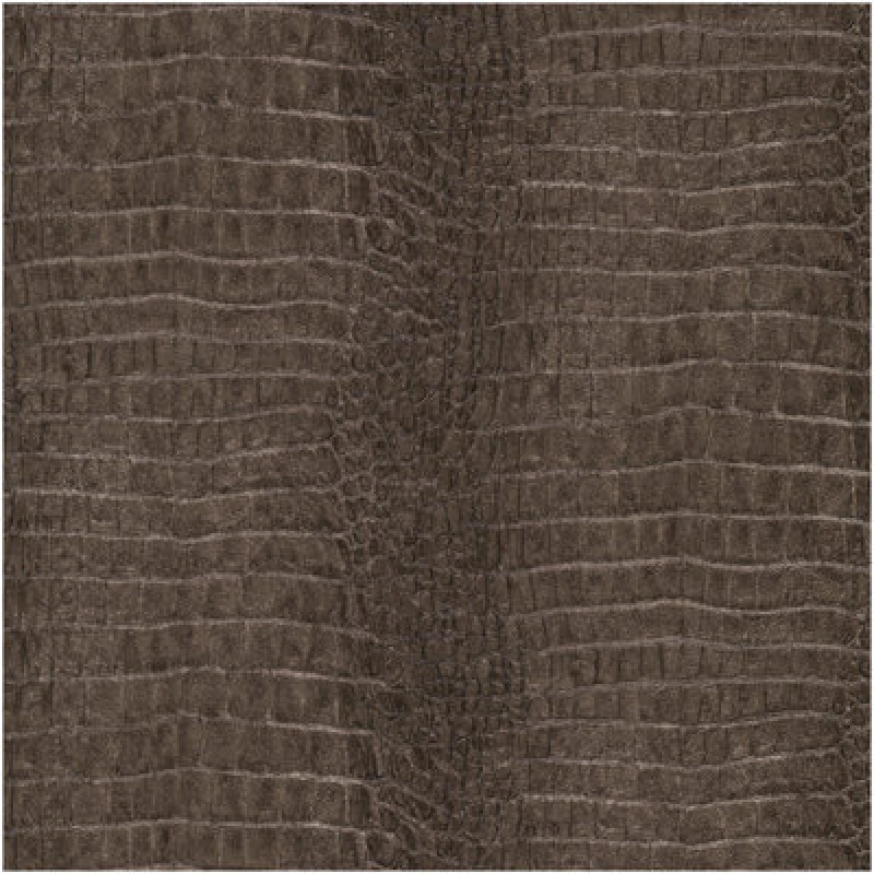 Image of Erismann Brown Animal Print Textured Wallpaper Crocodile Effect Paste The Wall