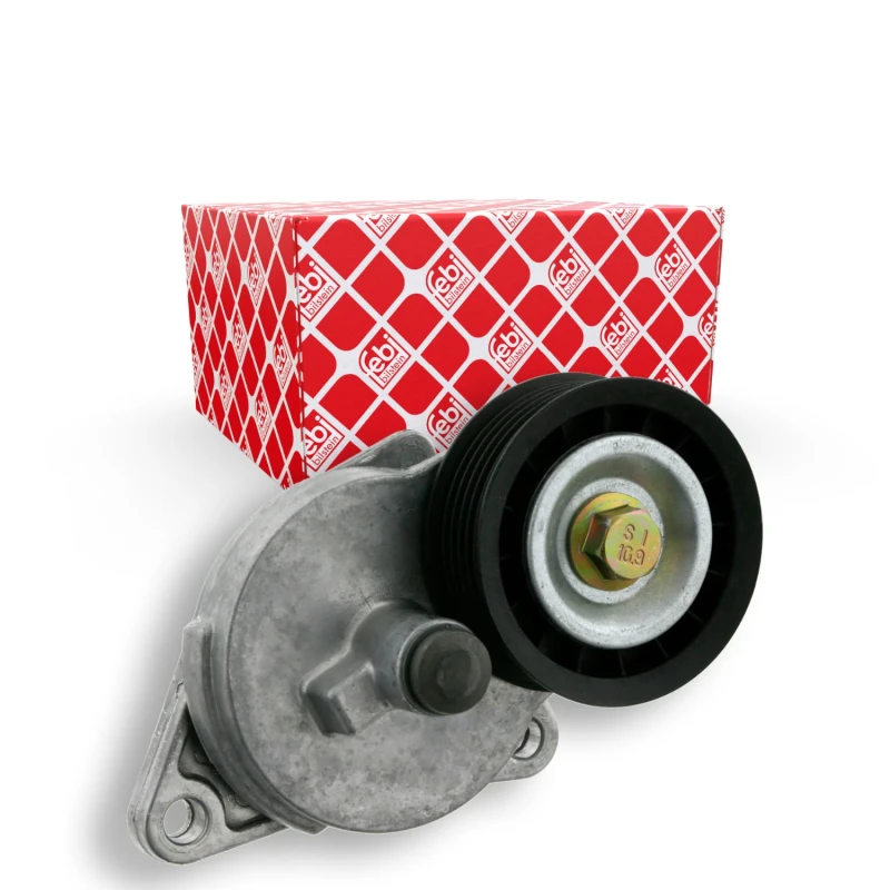 Image of FEBI BILSTEIN 19824 Tensioner Belt Tensioner,v-ribbed belt (541)