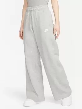 Image of Nike Nsw Club Wide Jogger - Dark Grey, Size L, Women