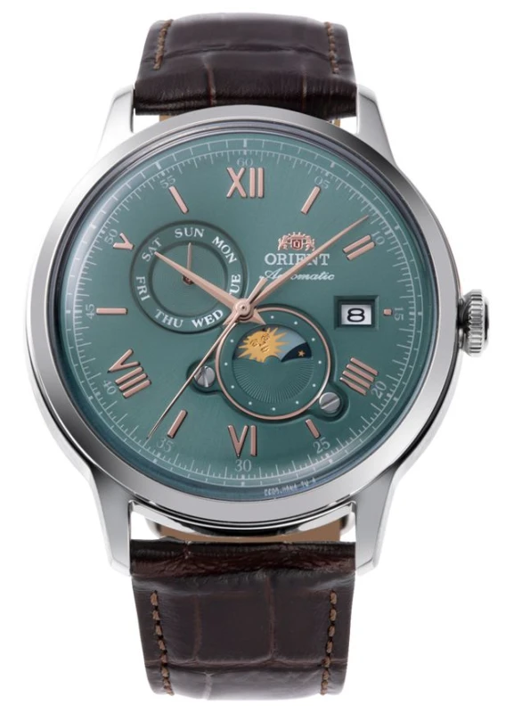 Image of Orient RA-AK0805E30B Bambino Sun & Moon Automatic (41.5mm) Watch