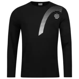 Image of Head Club Cliff Ls Junior - Black