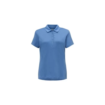 Image of Callaway Ladies Essential Micro Polo Shirt - Marina - XS Size: XS