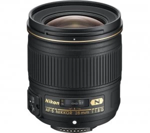 image of Nikon AF-S NIKKOR 28mm f/1.8 G Wide-angle Prime Lens