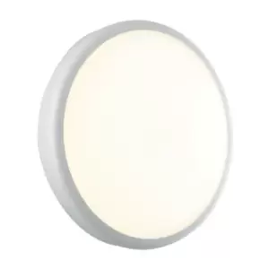 image of Fan Europe EVER LED Outdoor Flush White, IP65 2400lm 3000K 30x7.8cm