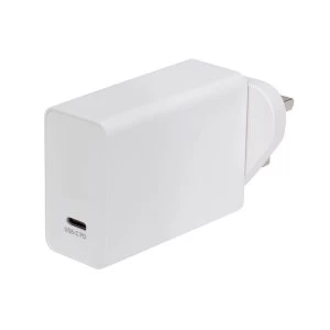 Image of Maplin USB-C Port Wall Charger with 18W PD Power Delivery UK Plug