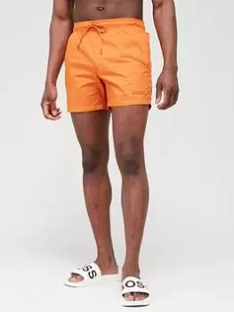 image of HUGO Haiti Swimshort, Orange, Size 2XL, Men