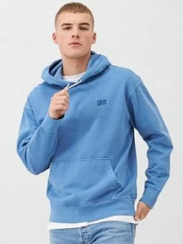 Image of Levis Authentic Overhead Hoodie - Blue