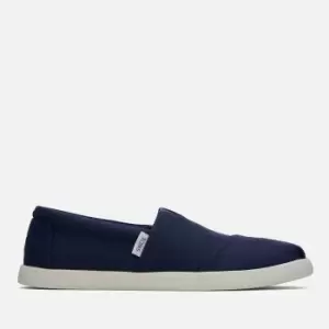 Image of TOMS Mens Alpargata Forward Canvas Pumps - UK 10