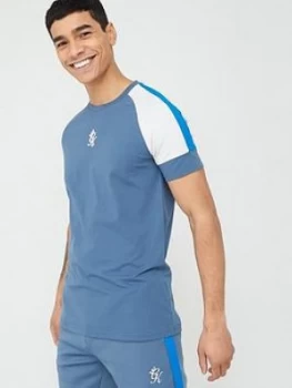 Image of Gym King Contrast Core Plus T-Shirt - Bearing Sea