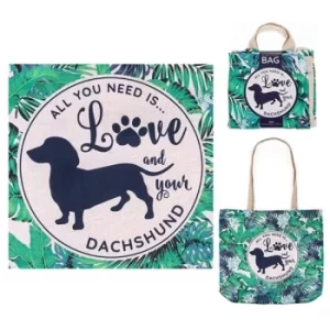 image of Doggy Style Eco Shopper Dachshund