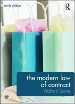 Image of The Modern Law of Contract by Richard Stone Paperback