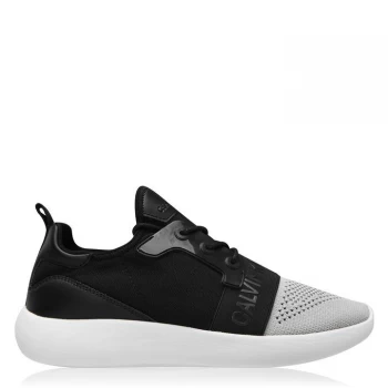 Image of Calvin Klein Jeans Trainers - Silver/Black