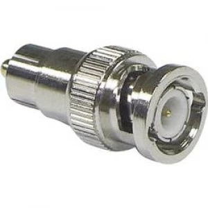 Image of BNC adapter BNC plug RCA plug phonoConrad Components1 pcs