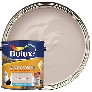 Image of Dulux Easycare Washable & Tough Malt Chocolate Matt Emulsion Paint 2.5L