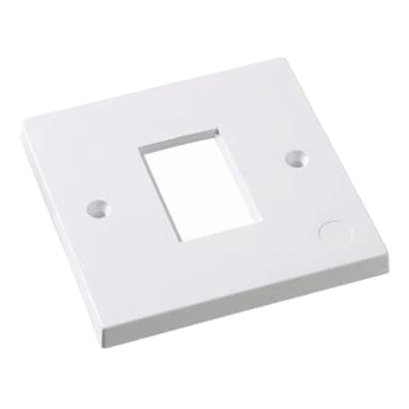 Image of Cablenet Cablenet LJ6C Faceplate Single Gang 1 Port 72-3370