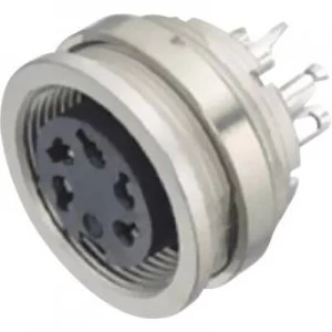 Image of Binder 09 0308 00 03 Miniature Round Plug Connector Series 581 And 680 Nominal current details 5 A Number of pins 3