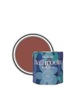 image of Rust-Oleum Bathroom Wall Paint In Fire Brick - 2.5-Litre Tin