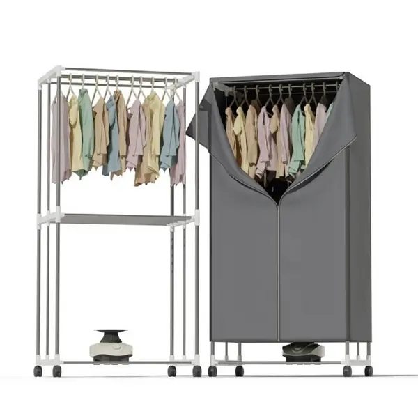 image of DMD Collective Hang-N-Dry Electric Clothes Dryer Airer - Grey One Size