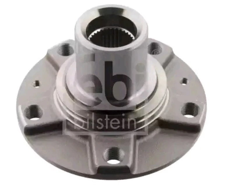 Image of FEBI BILSTEIN 49542 Wheel Hub Front Axle Right, without wheel bearing Wheel Hub (653)