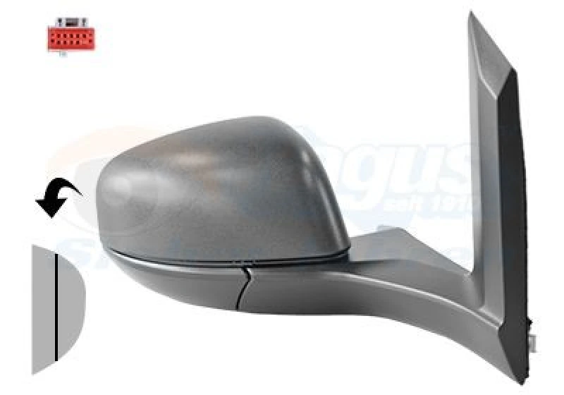 Image of VAN WEZEL Wing mirror VAN WEZEL 1930806