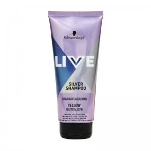 image of Schwarzkopf Live Silver Shampoo 200ml