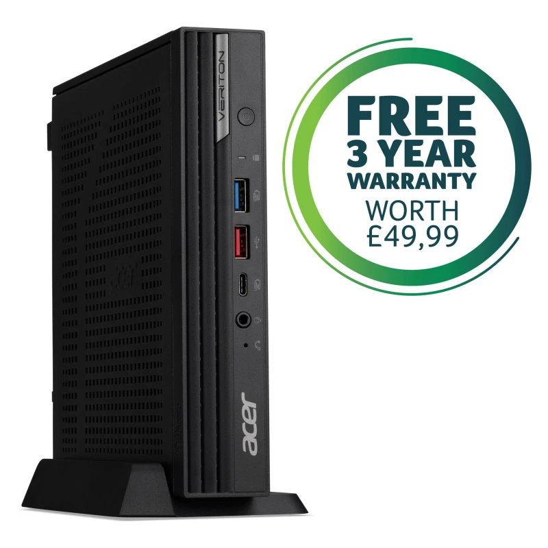 Image of Acer Acer Veriton N 6000 (VN6710GT) Intel Core i5-13500T, 16GB, 512GB SSD, Win11Pro Desktop DT.R0SEK.002