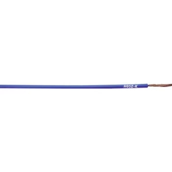 Image of Strand H05Z K 1 x 0.75 mm2 Dark blue LappKabel 472