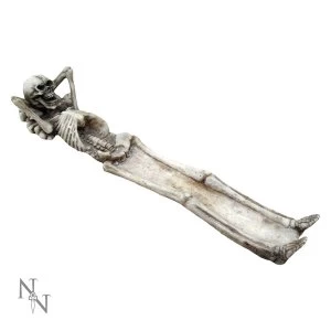 image of Take It Easy Skeleton Incense Holder