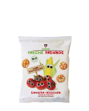 Image of Googly Fruit Crunchy Puffs - Tomato