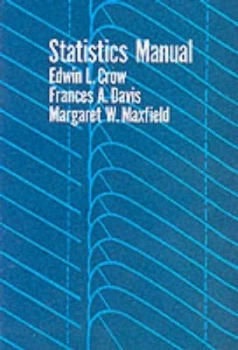 Image of Statistics Manual by E.L. Crow Paperback