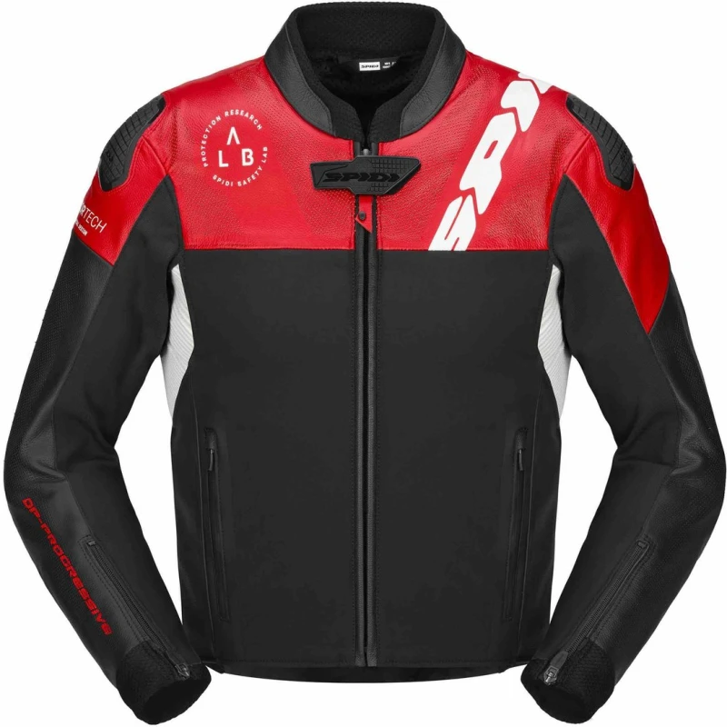Image of Spidi DP Progressive Hybrid Jacket Red Size 58