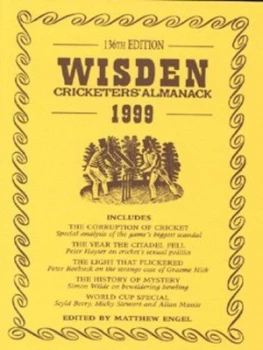 Image of Wisden Cricketers Almanack 1999 by Matthew Engel Hardback