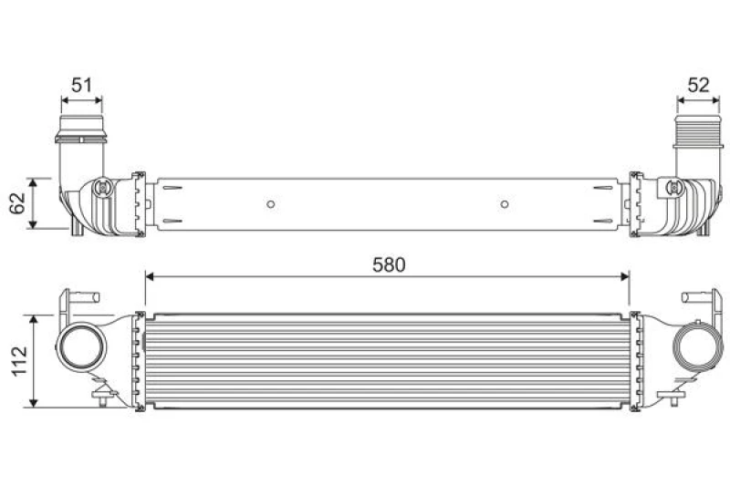 Image of Intercooler VALEO 818312