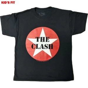 Image of The Clash - Classic Star Kids 11 - 12 Years T-Shirt - Black