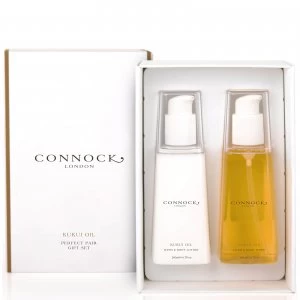 image of Connock London Kukui Oil Perfect Pair Gift Set